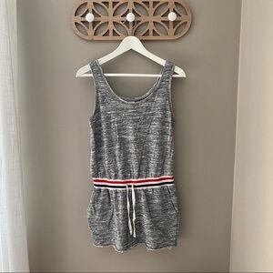 Mossimo Sleeveless Romper Gray Sz Small